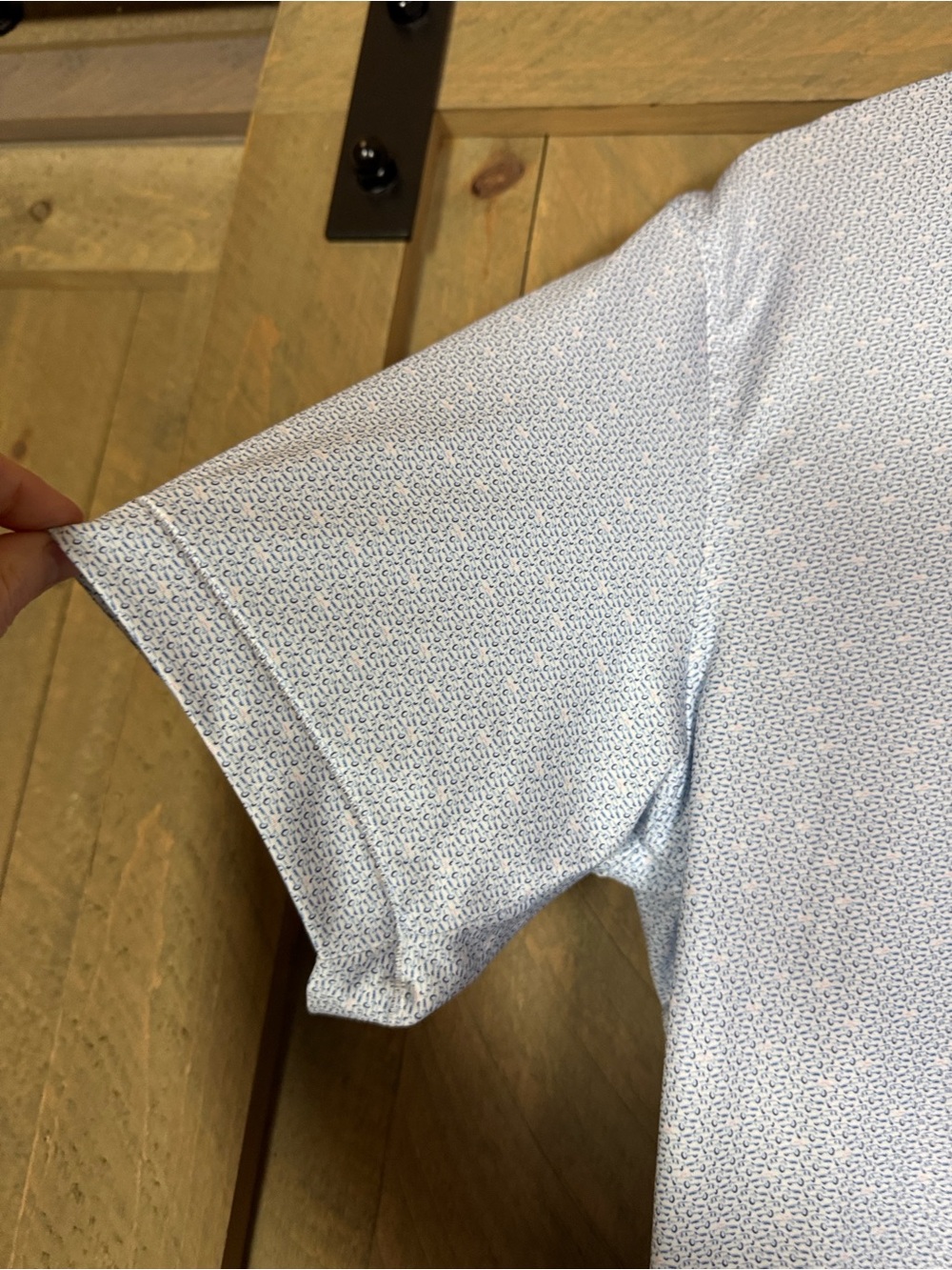 Peter Millar Summer Comfort Hardtop Haven print polo shirt Size Medium - Picture 7 of 13